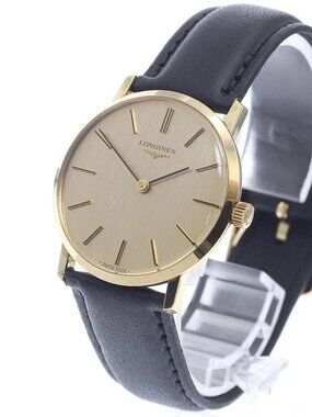 LONGINES 4164/847 Cal.L847.4 Vintage gold Dial Hand Winding Men's Watch_961719
